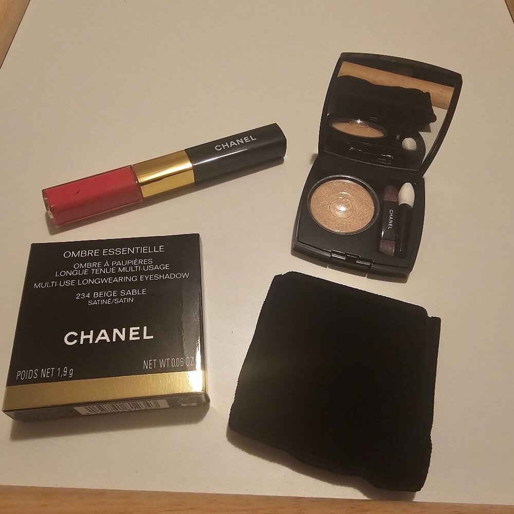 Brand New Chanel Eyeshadow and Lipgloss